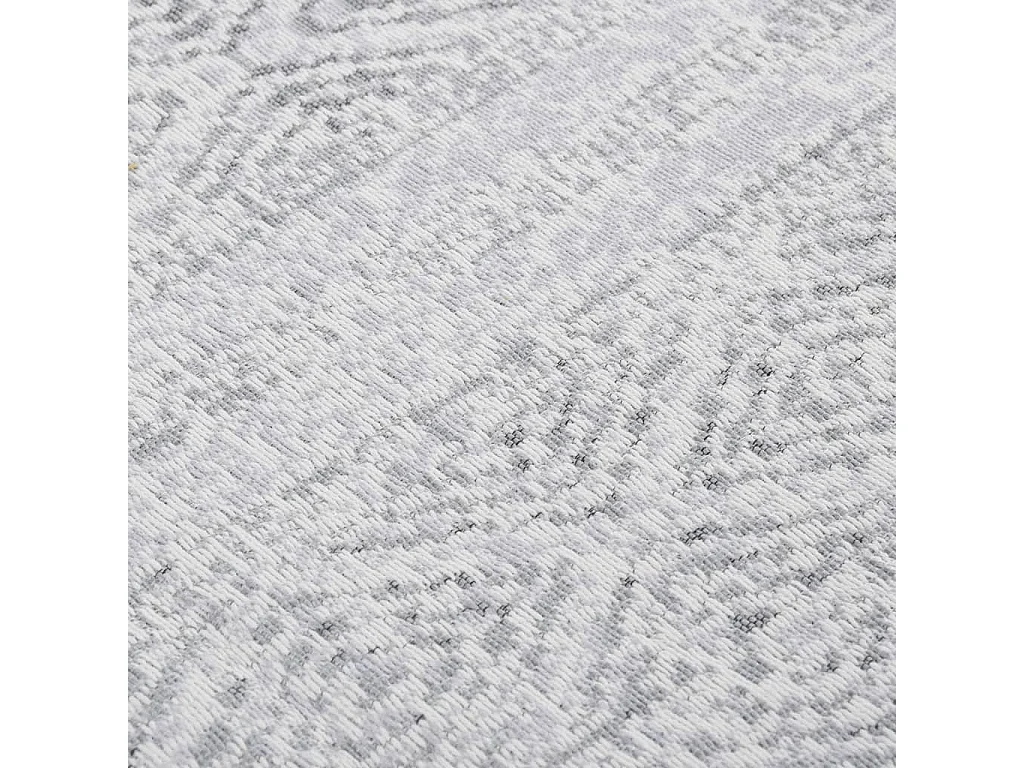 Tapis Gris clair 120x180 cm Coton QBH82537