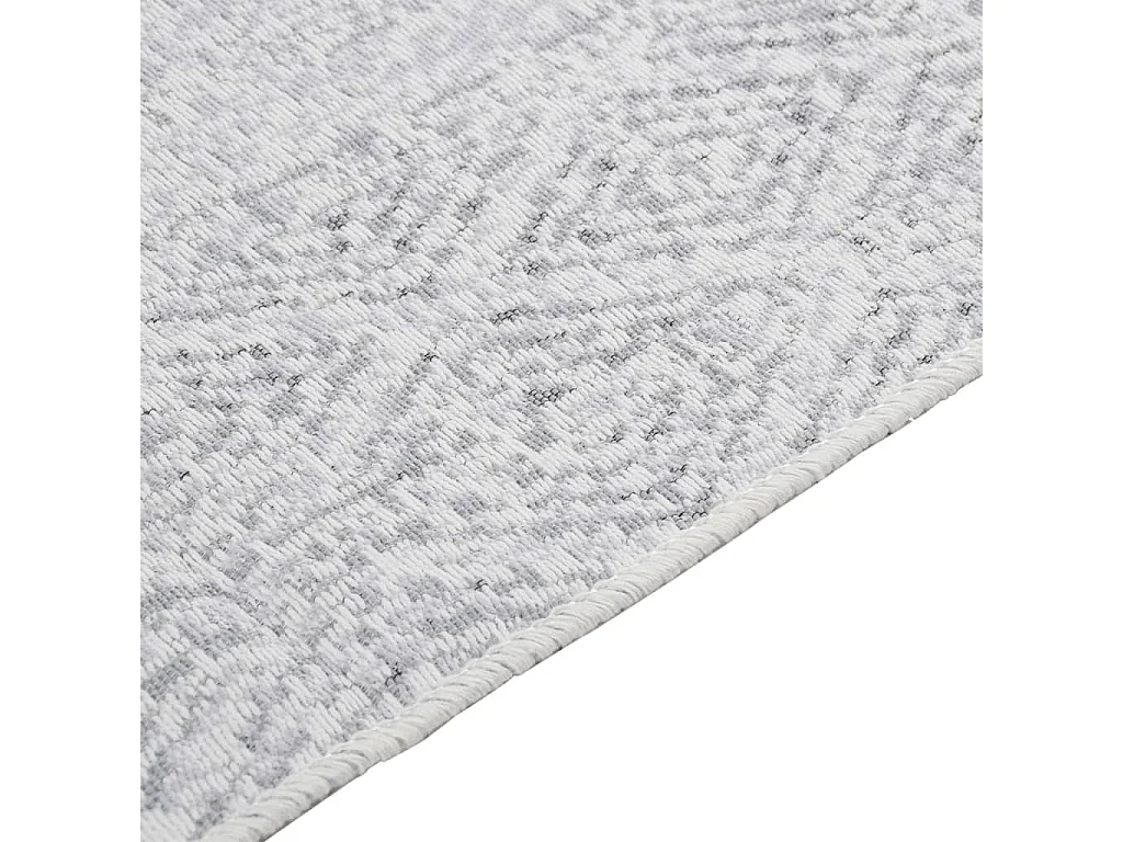 Tapis Gris clair 120x180 cm Coton QBH82537