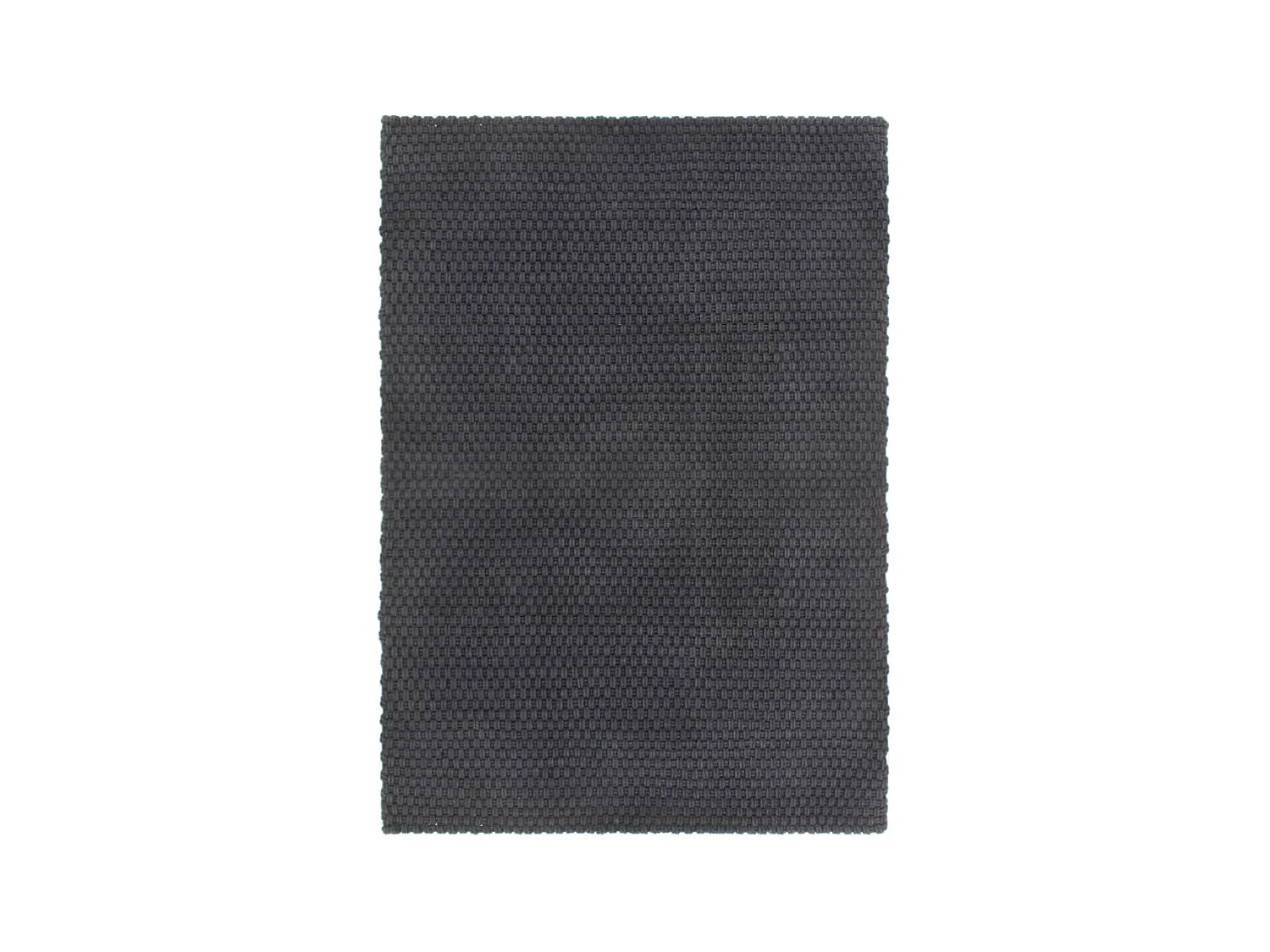 Tapis rectangulaire Anthracite 120x180 cm Coton QBH67604