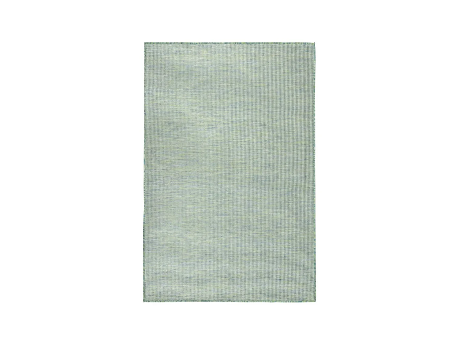 Tapis à tissage plat d'extérieur 120x170 cm Turquoise QBH17404