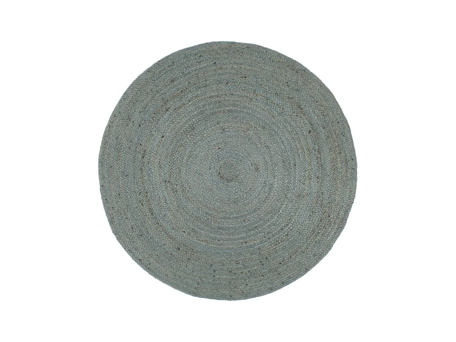 Tapis fait à la main Jute Rond 180 cm Vert olive QBH86847