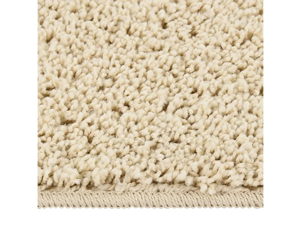 Tapis shaggy antidérapant Crème 200x290 cm QBH70819