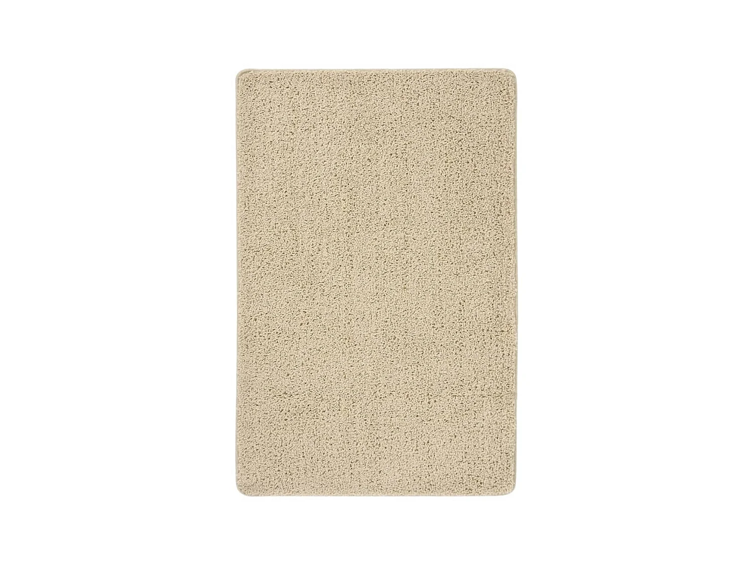 Tapis shaggy antidérapant Crème 200x290 cm QBH70819
