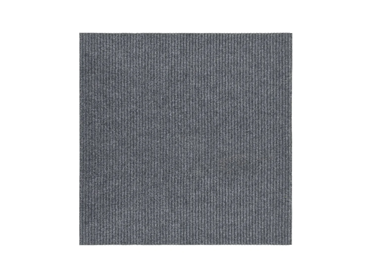 Tapis 100x100 cm gris QBH20293
