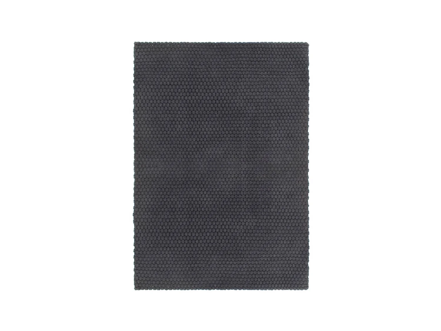 Tapis rectangulaire Anthracite 160x230 cm Coton QBH93622