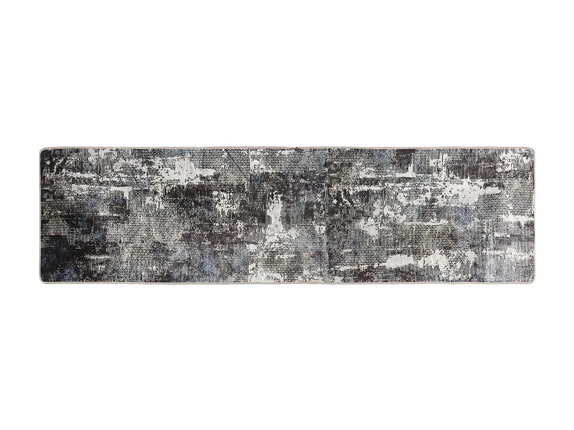 Tapis lavable multicolore 80x300 cm antidérapant QBH26382