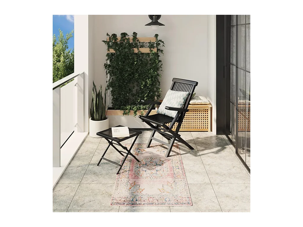 Tapis ARBIZU intérieur extérieur design vintage 80x150 cm QBH11771