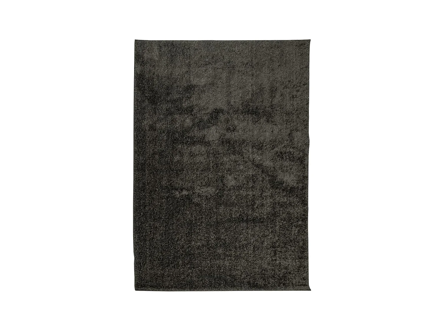 Vloerkleed ISTAN hoogpolig glanzend 120x170 cm antracietkleurig NL712198