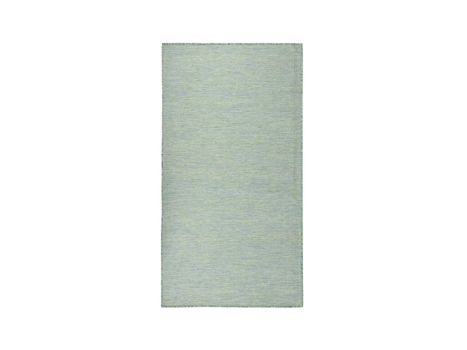 Tapis à tissage plat d'extérieur 140x200 cm Turquoise QBH22553