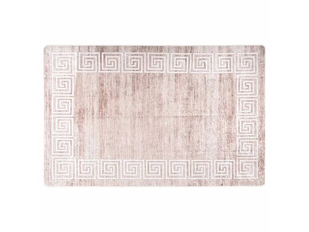 Tapis lavable antidérapant 160x230 cm Beige QBH60278