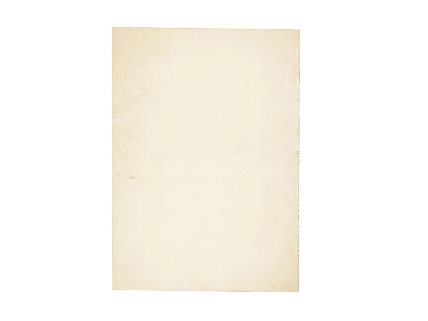 Tapis HUARTE à poils courts doux et lavable crème 200x280 cm QBH47660