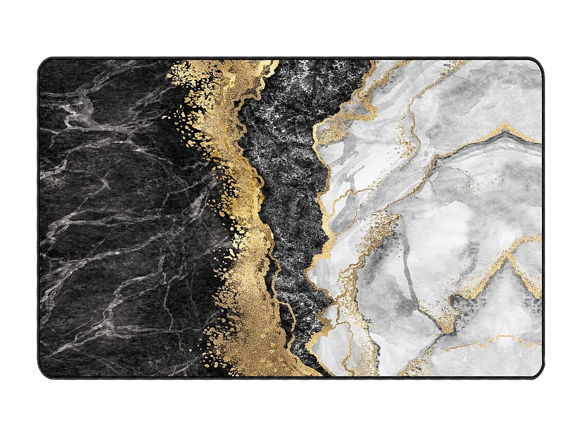 Tapis lavable multicolore 190x300 cm antidérapant QBH80672