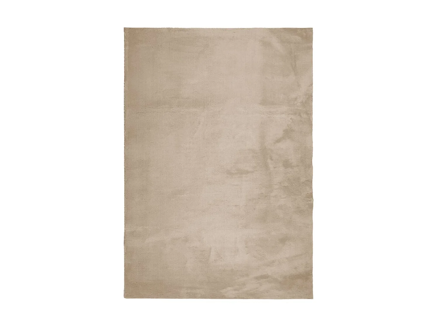 Vloerkleed HUARTE laagpolig zacht wasbaar 120x170cm zandkleurig NL277258