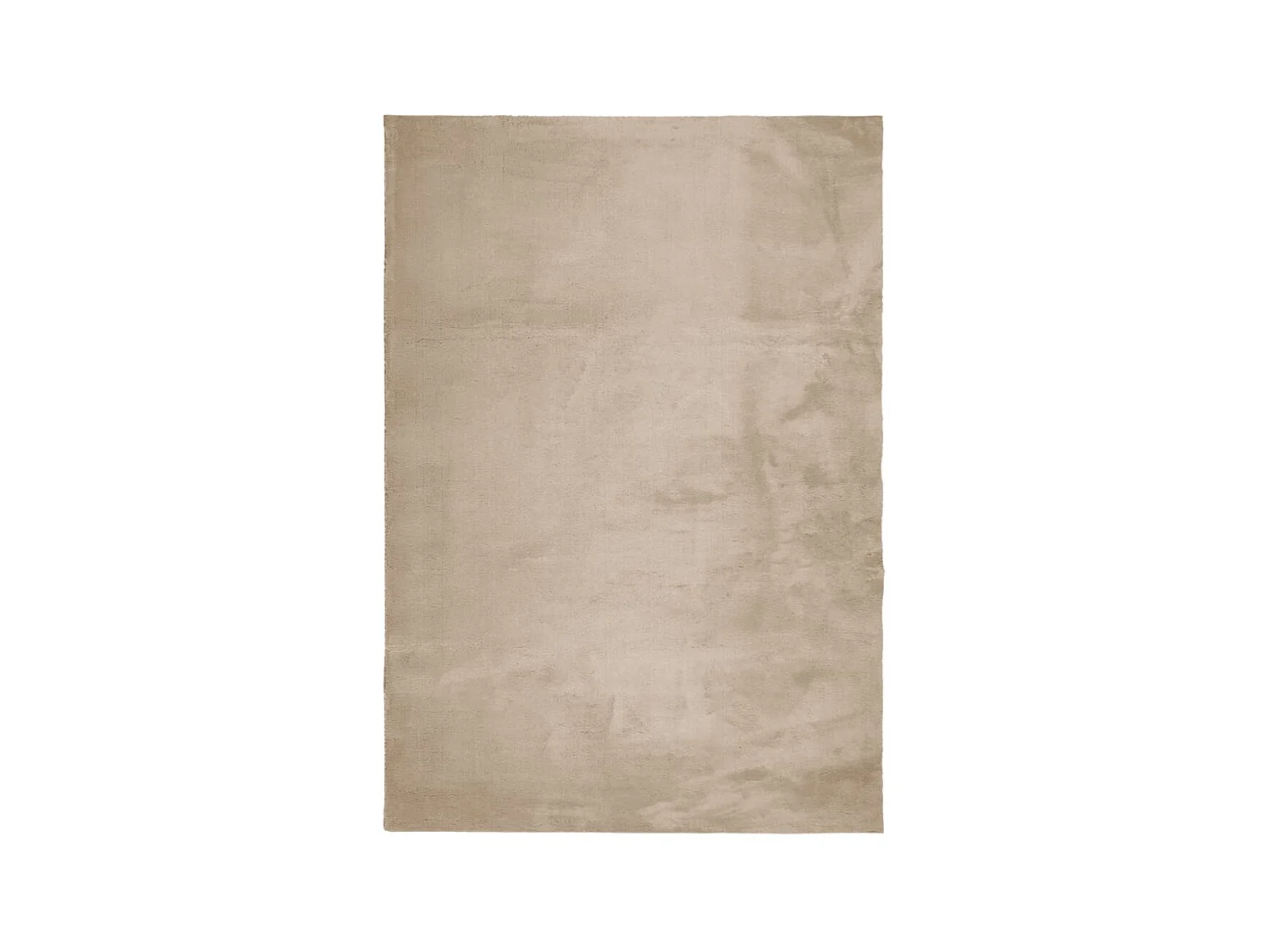 Vloerkleed HUARTE laagpolig zacht wasbaar 120x170cm zandkleurig NL277258