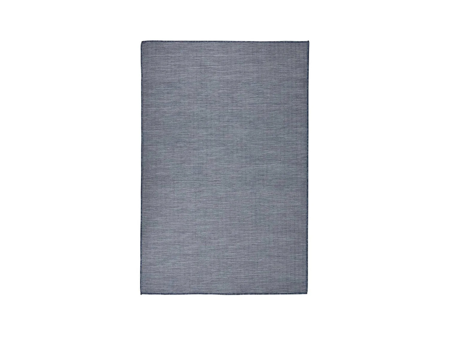 Tapis à tissage plat d'extérieur 120x170 cm Bleu QBH95364