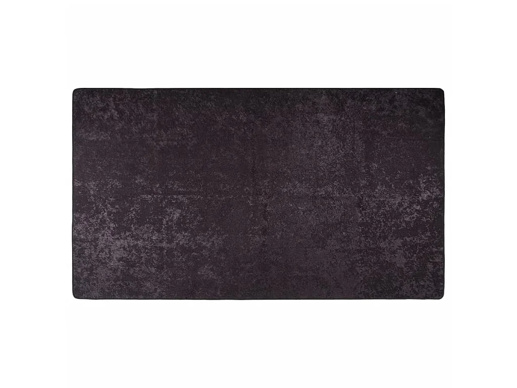 Vloerkleed wasbaar anti-slip 190x300 cm antracietkleurig NL369465