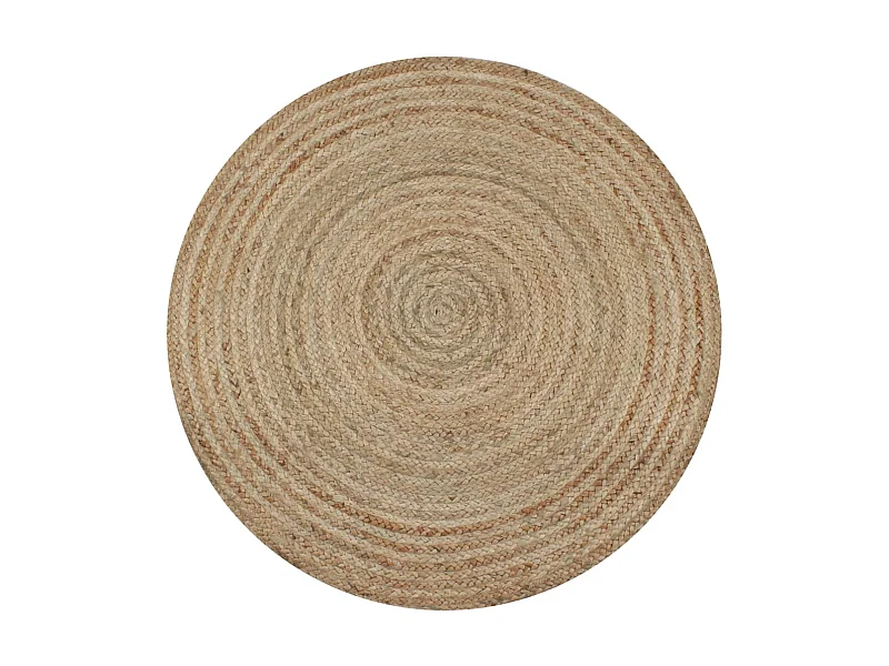 Tapis Jute tressé 120 cm rond QBH36792