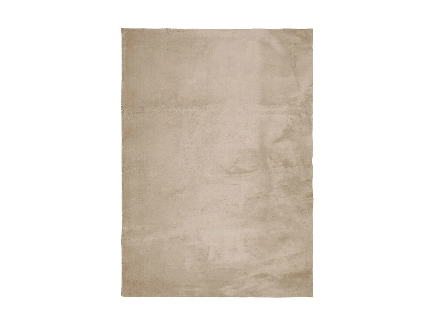 Tapete pelo curto macio e lavável HUARTE 240x340 cm cor areia PT236217