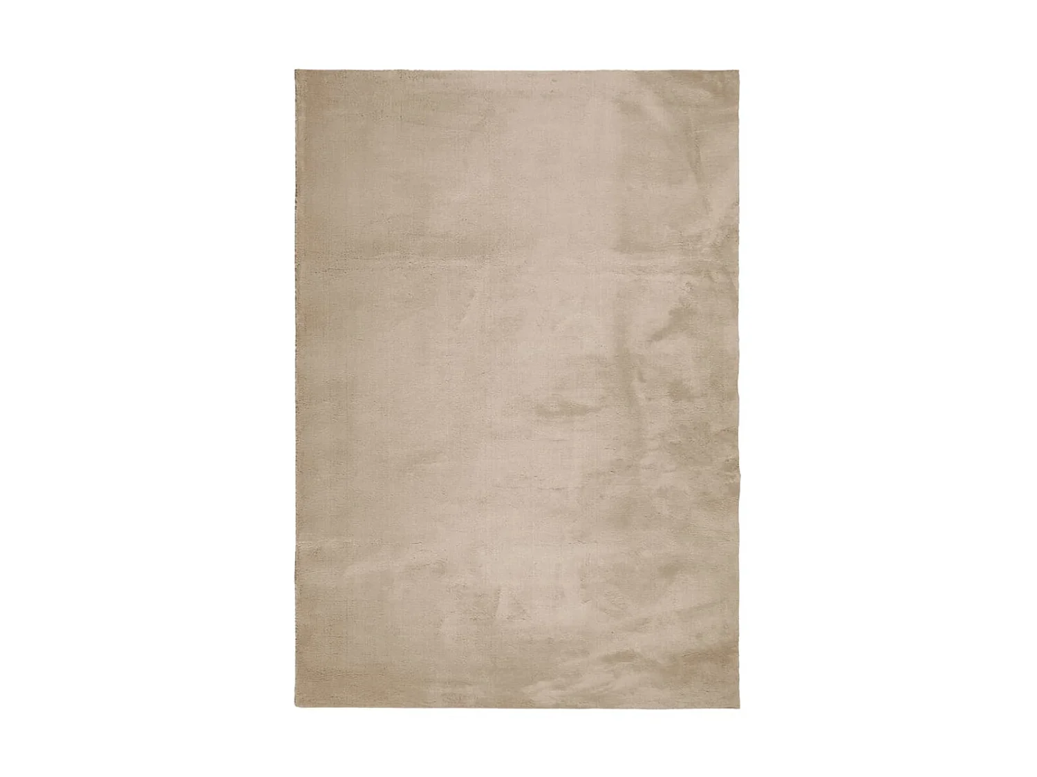 Vloerkleed HUARTE laagpolig zacht wasbaar 160x230cm zandkleurig NL136164