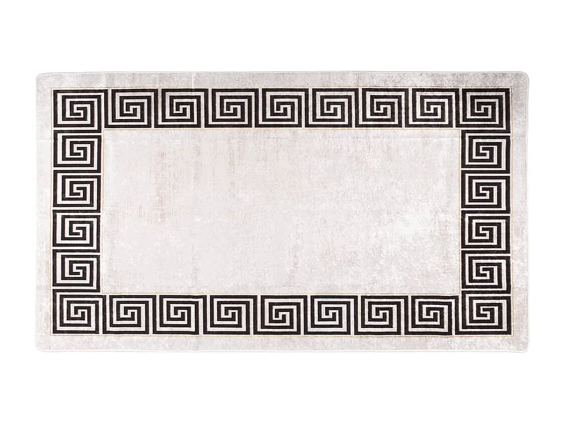 Tapis lavable antidérapant 190x300 cm Beige clair QBH60424