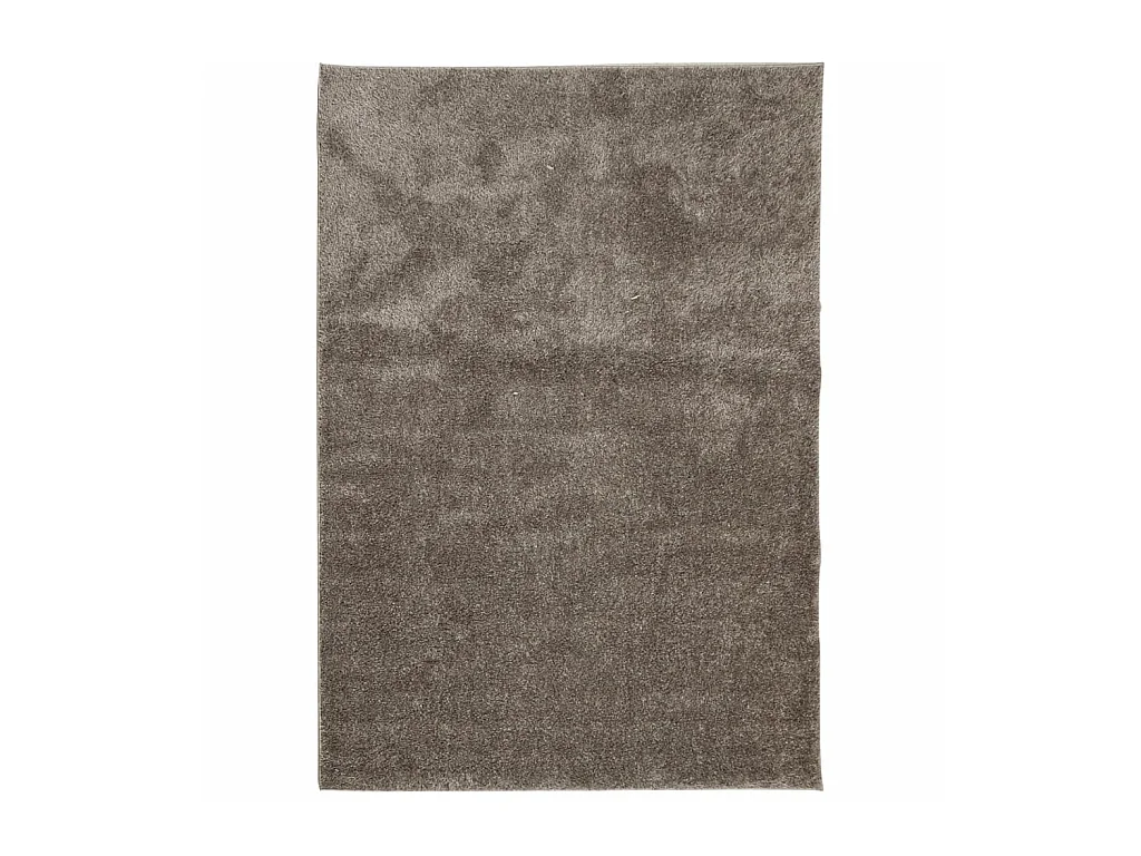 Alfombra pelo largo aspecto brillante ISTAN gris 140x200 cm ES83800