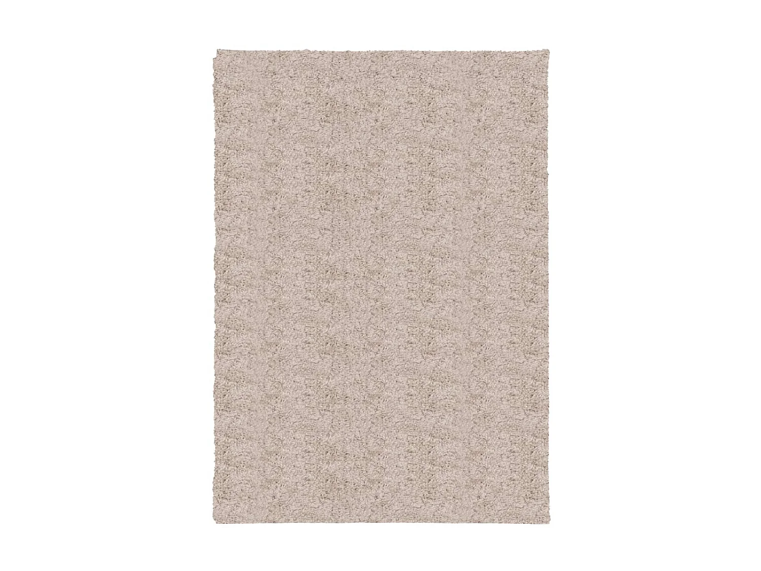 Tapis shaggy à poils longs moderne beige 120x170 cm QBH32945