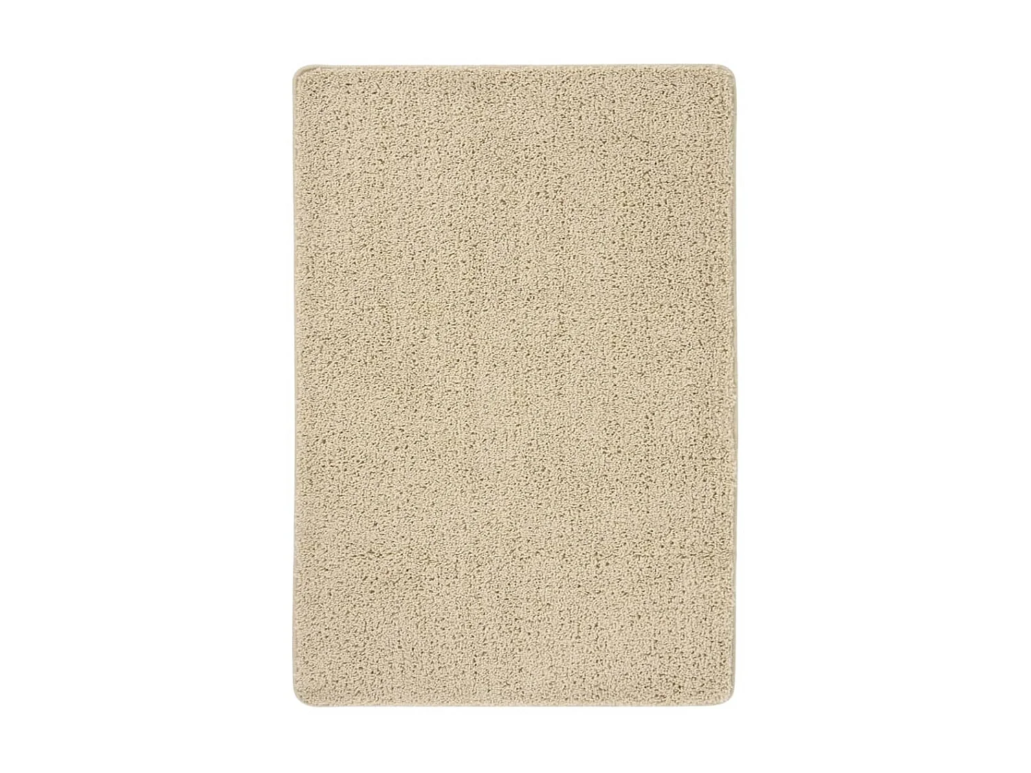 Tapis shaggy antidérapant Crème 120x170 cm QBH23068