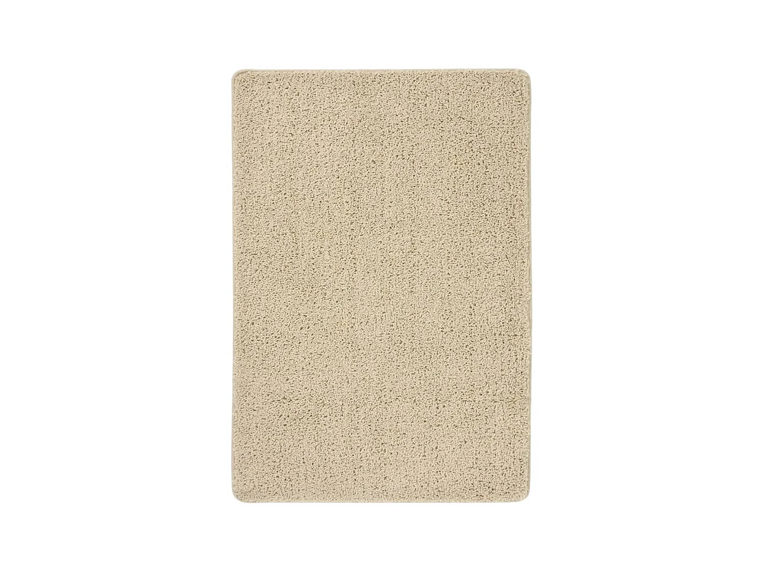 Tapis shaggy antidérapant Crème 120x170 cm QBH23068