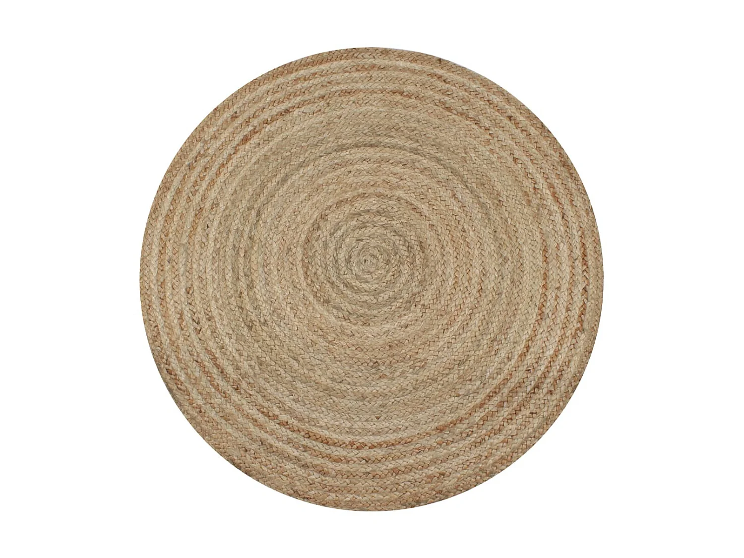 Tapis Jute tressé 90 cm rond QBH72630
