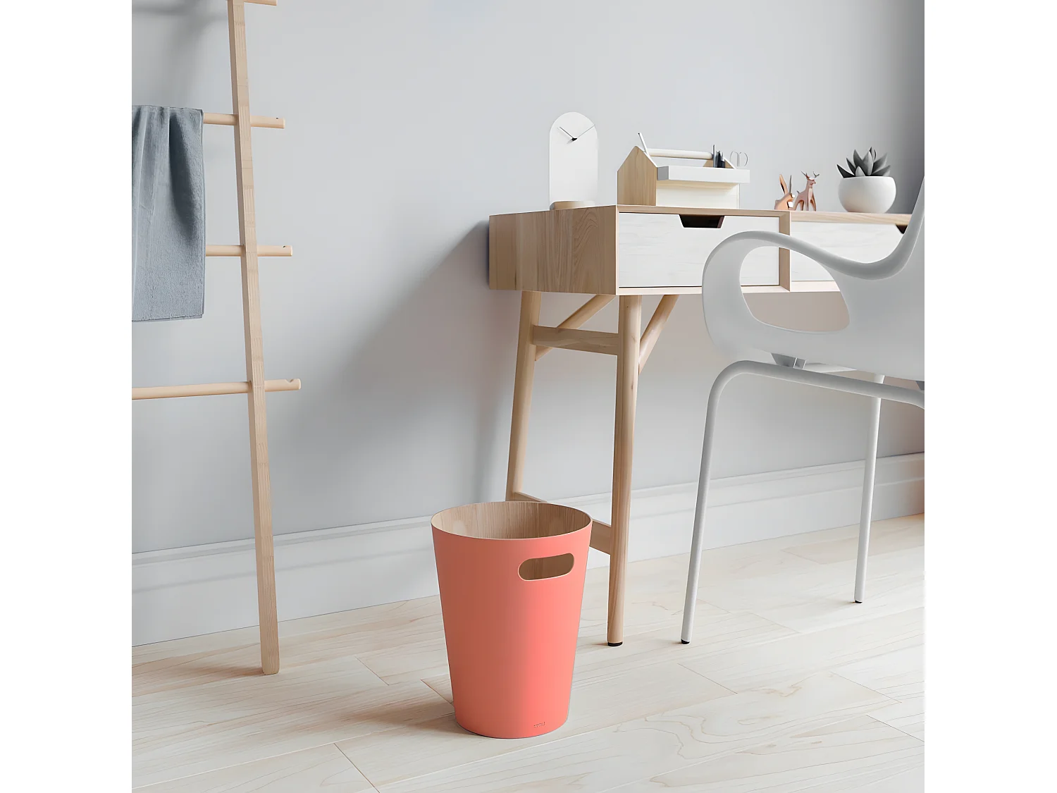 Corbeille Woodrow Rose  Umbra