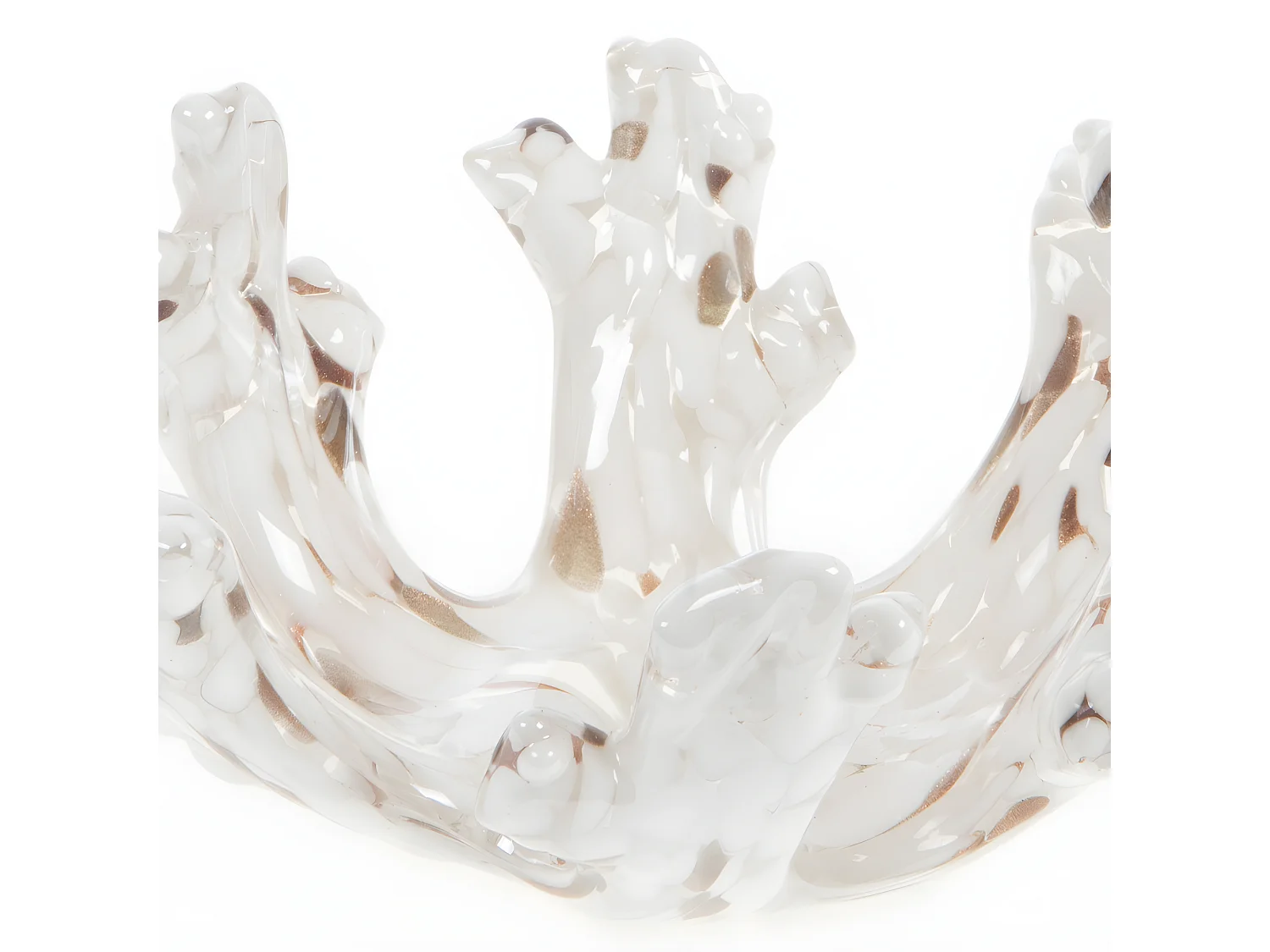 Corail blanc et or sulfure