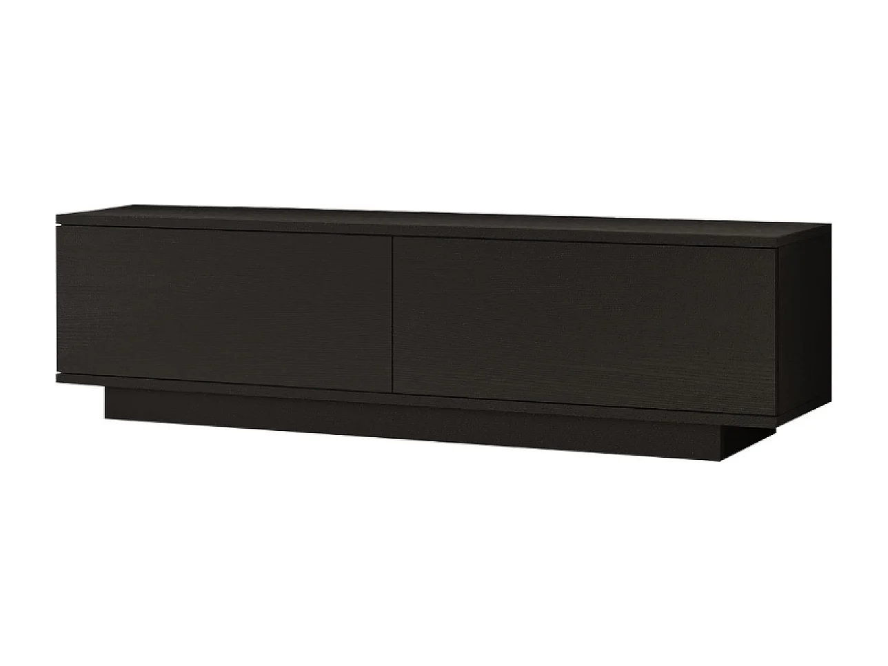 Meuble TV design noir 140cm MELI