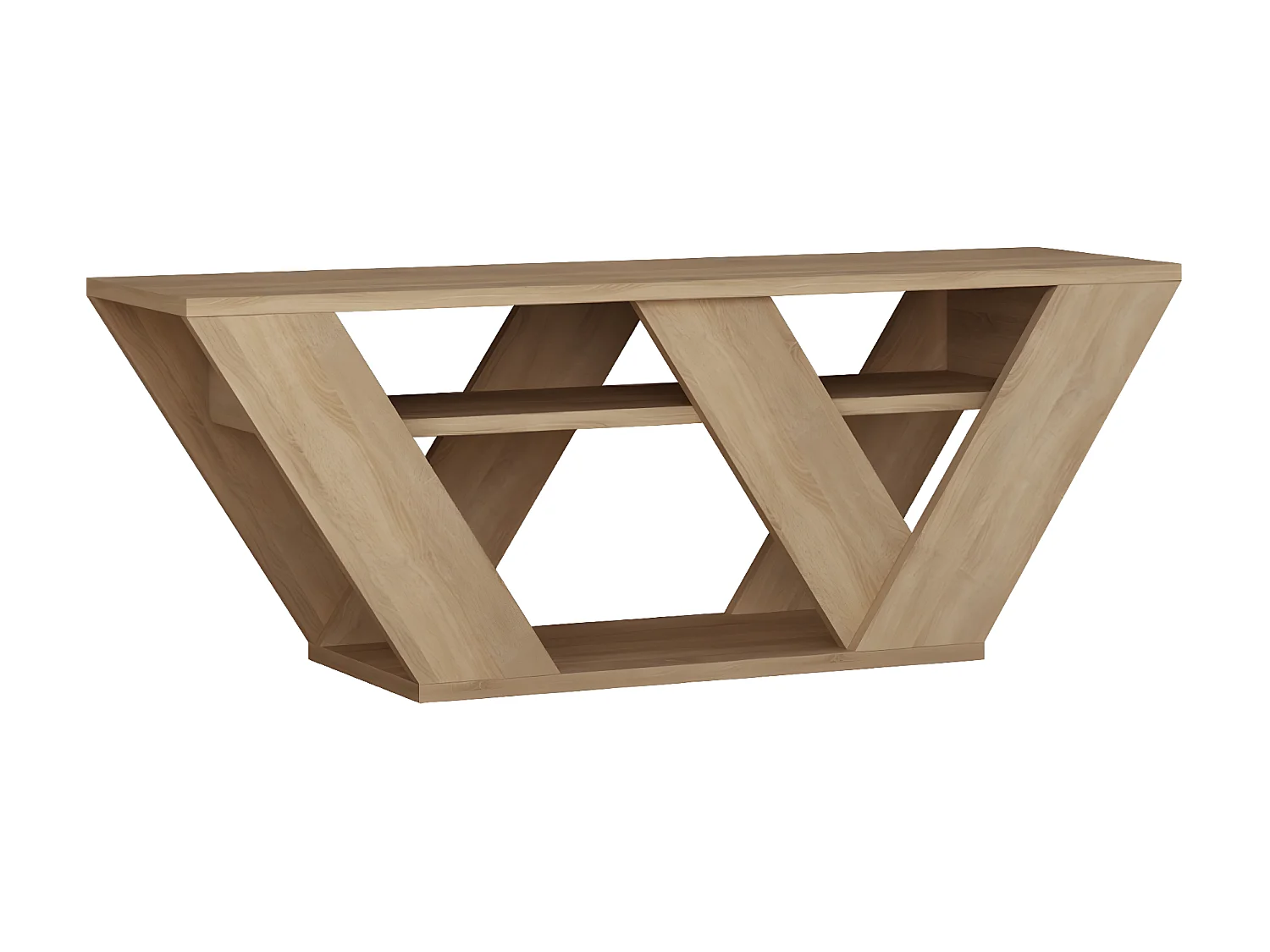 Meuble TV design en bois 110 cm NOLI