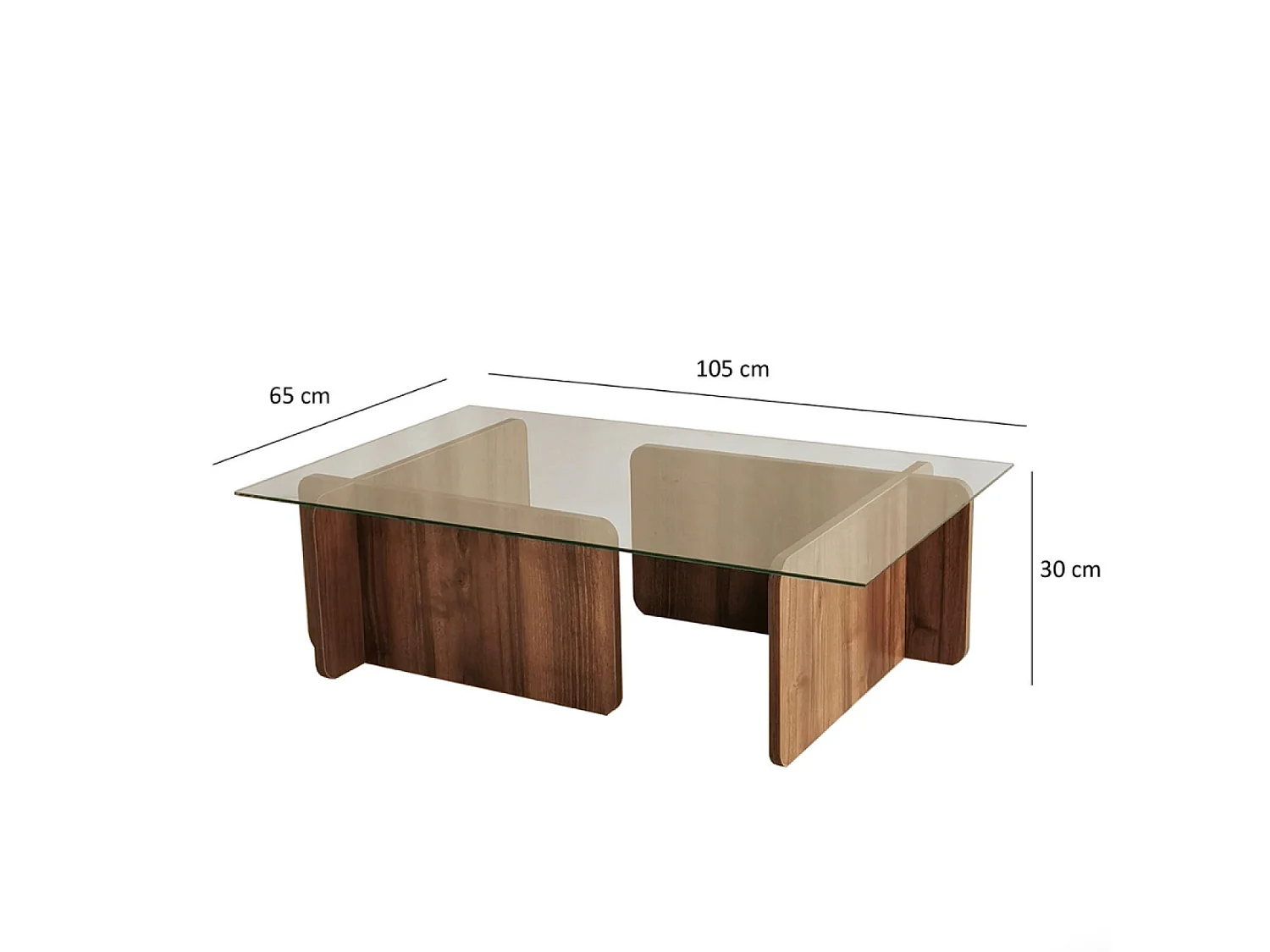 Mesa de centro de diseño NULA