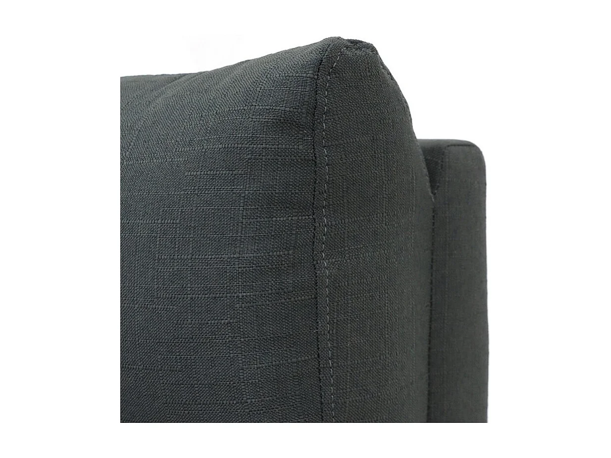 Relaxfauteuil ERA manueel verstelbaar in PU materiaal, grijs, een uitzonderlijke fauteuil