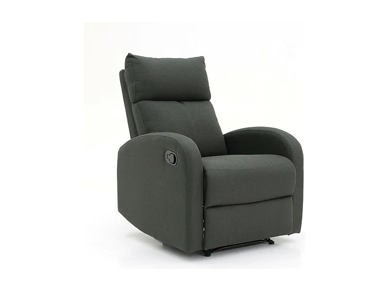 Fauteuil relax ERA relevable manuellement matière PU couleur gris, un fauteuil d'exception