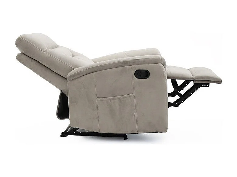 Fauteuil relaxation relevable manuellement PARIS – Coloris beige – Confort et élégance