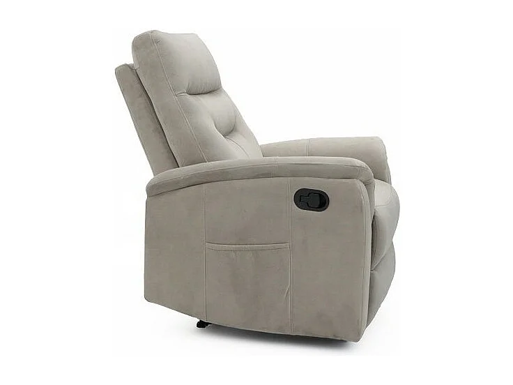 Fauteuil relaxation relevable manuellement PARIS – Coloris beige – Confort et élégance