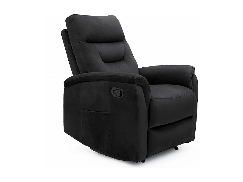 Fauteuil relaxation relevable manuellement PARIS coloris noir