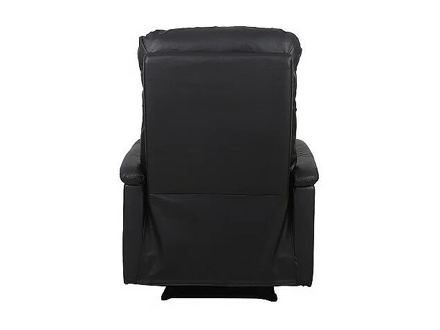 Handmatig verstelbare relaxfauteuil BERLIN in de kleur zwart