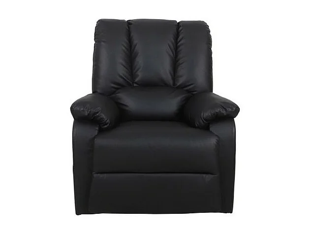Fauteuil relax electrique TAIWAN simili noir PU