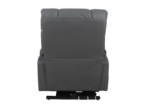 Fauteuil relax électrique TAIWAN simili gris PU