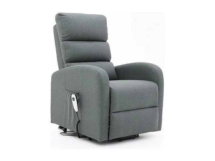 Fauteuil relax electrique SYDNEY Tissu Gris Foncé
