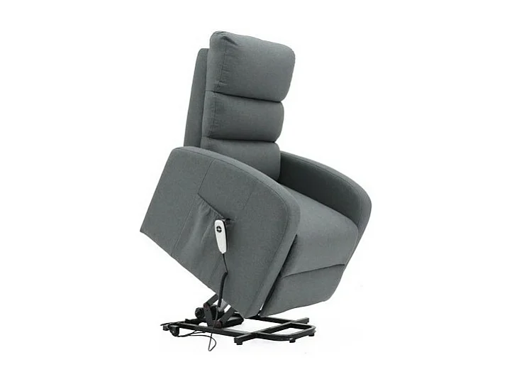 Fauteuil relax electrique SYDNEY Tissu Gris Foncé