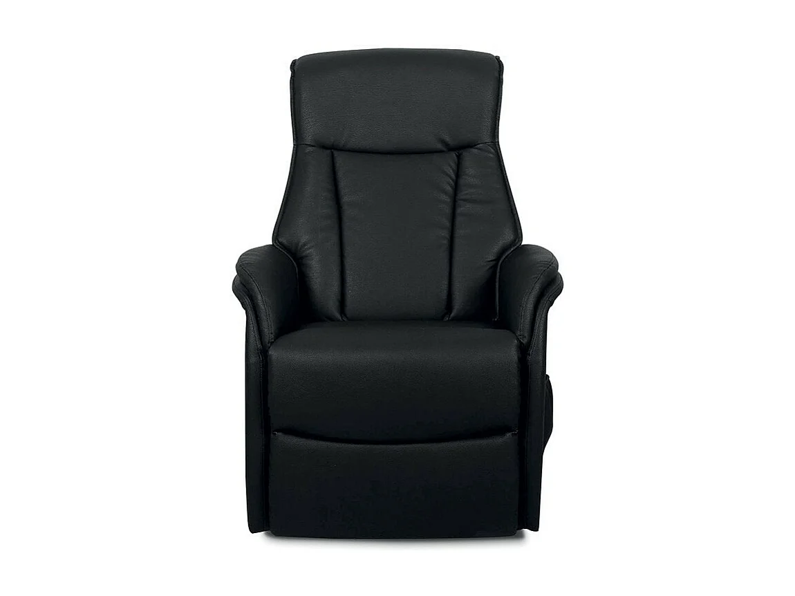 Elektrische relaxfauteuil JUAN in de kleur zwart