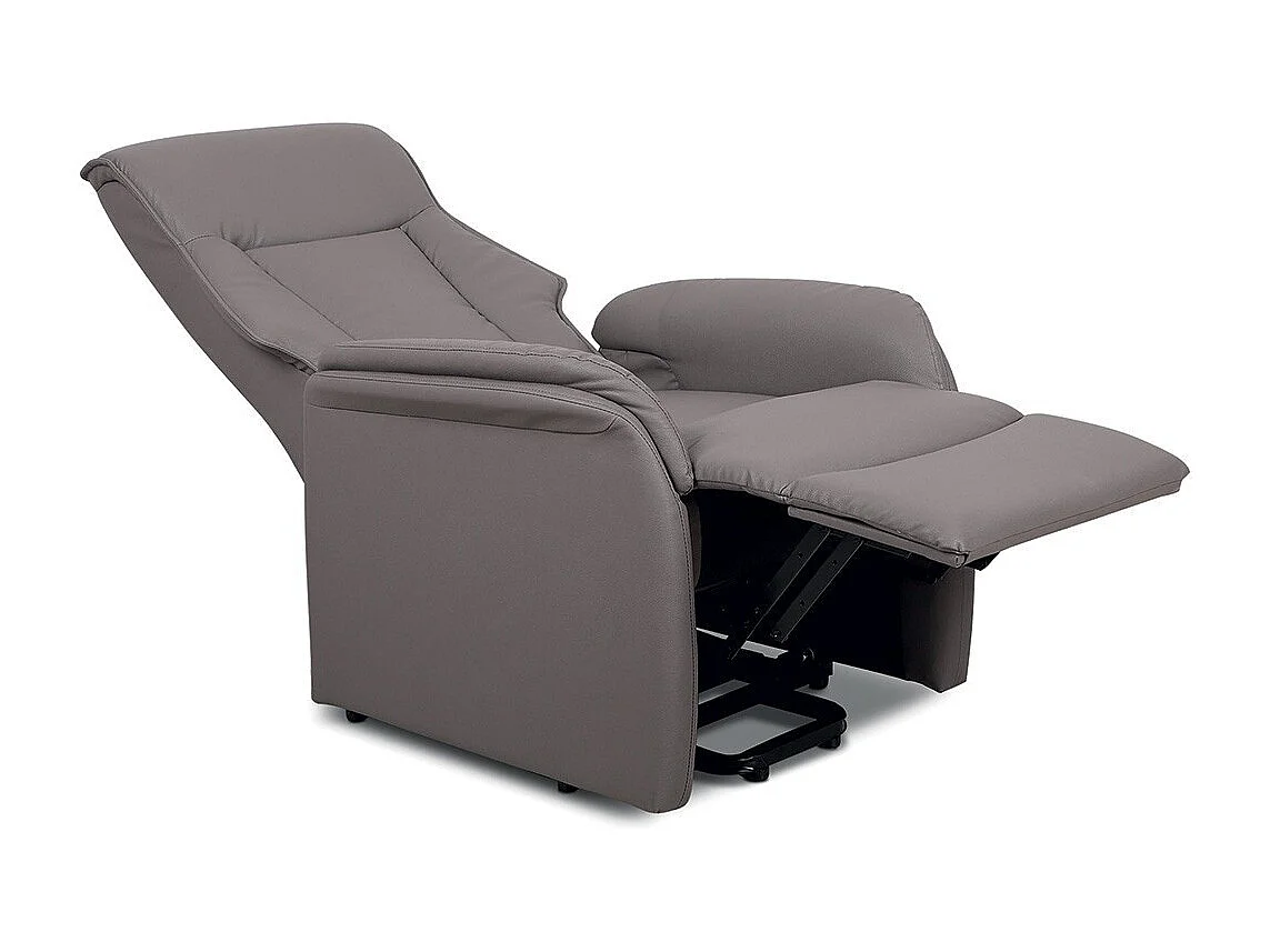 Fauteuil relaxation électrique JUAN coloris taupe