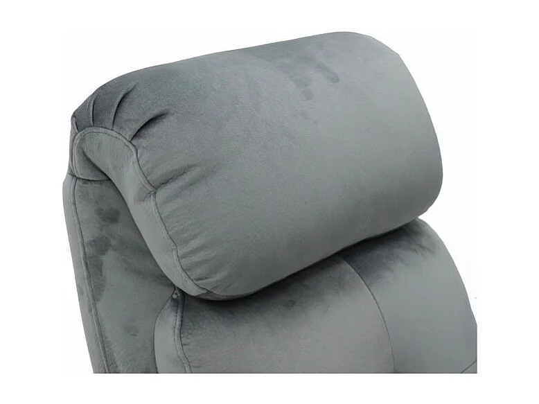 Fauteuil relaxation relevable manuellement VENISE coloris gris