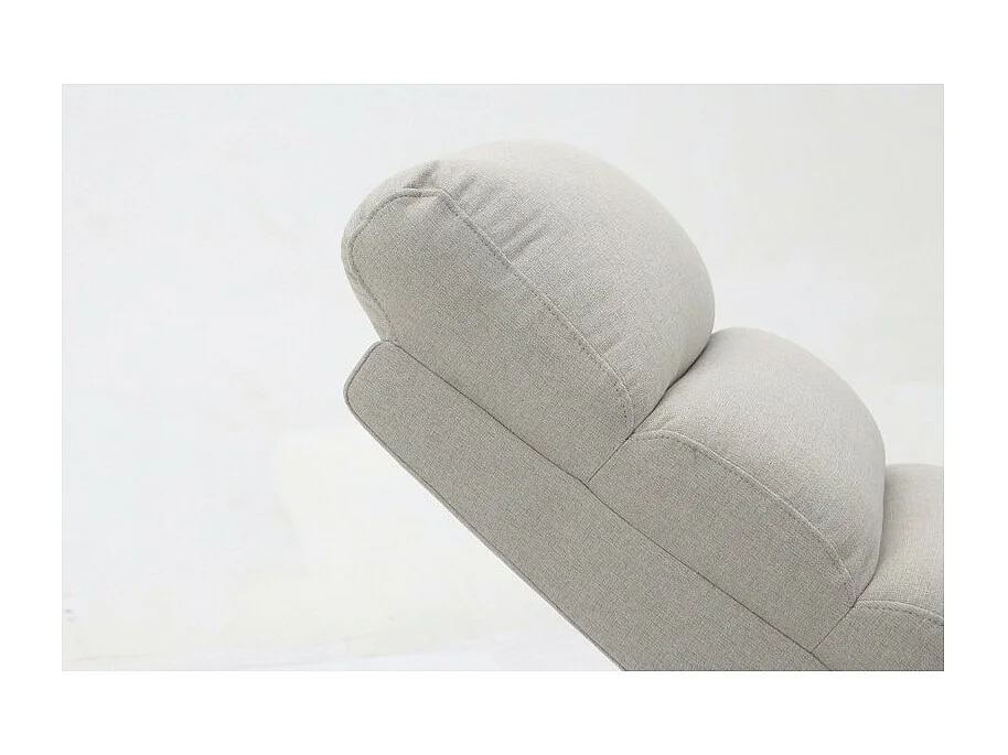Fauteuil relaxation releveur electrique SYDNEY Tissu Gris clair