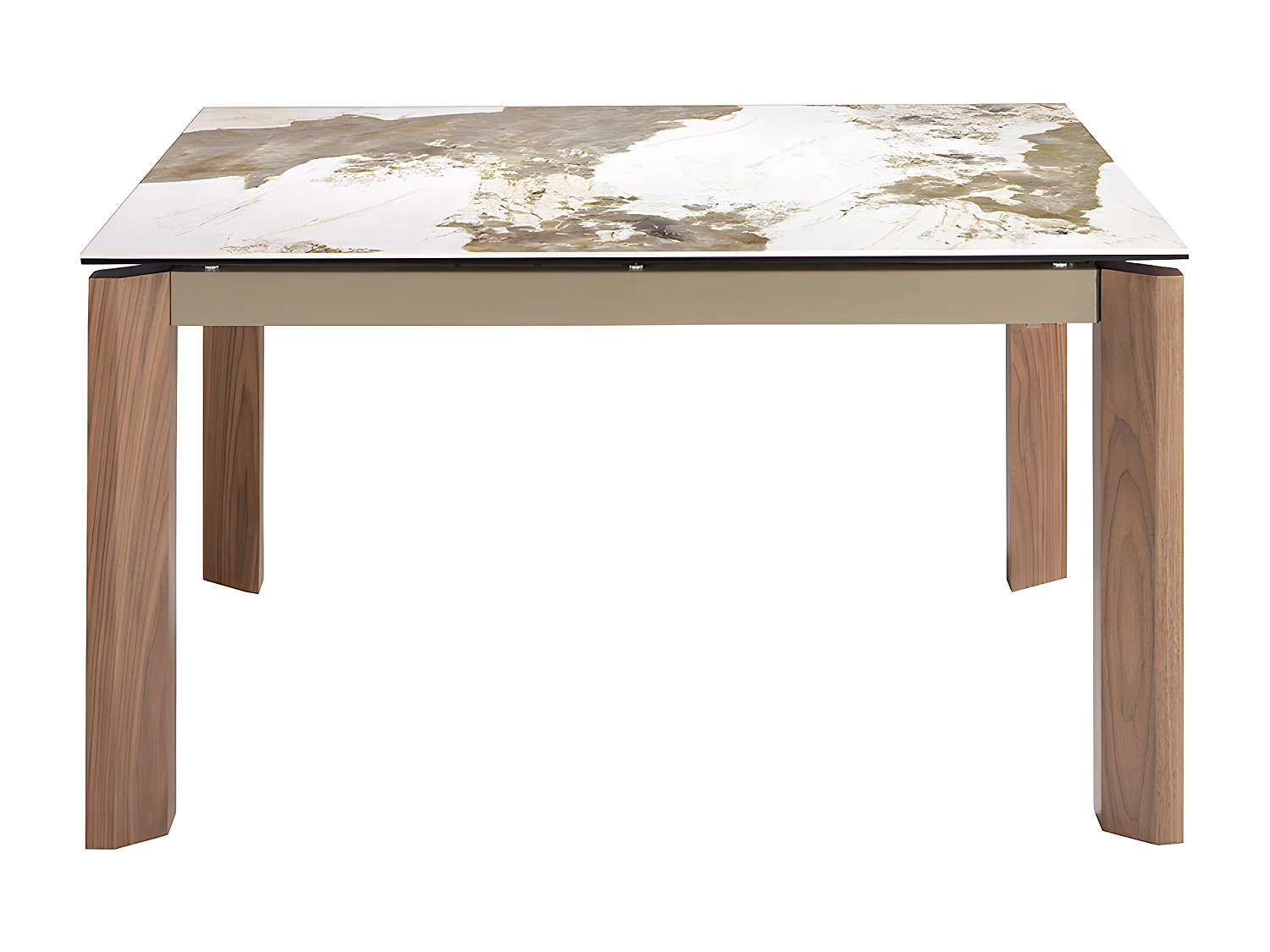 Table à manger à rallonge rectangulaire marbre porcelaine 1118 ANGEL CERDA