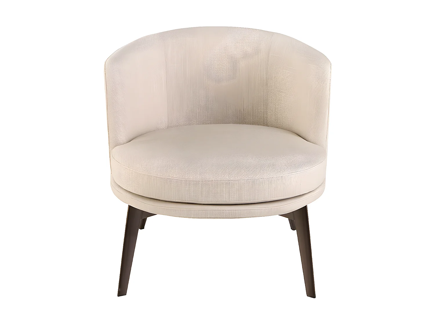 Sessel aus cremefarbenem Stoff  5108 ANGEL CERDA